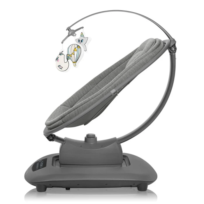 Крісло-гойдалка Lionelo BLOSSOM GREY CONCRETE