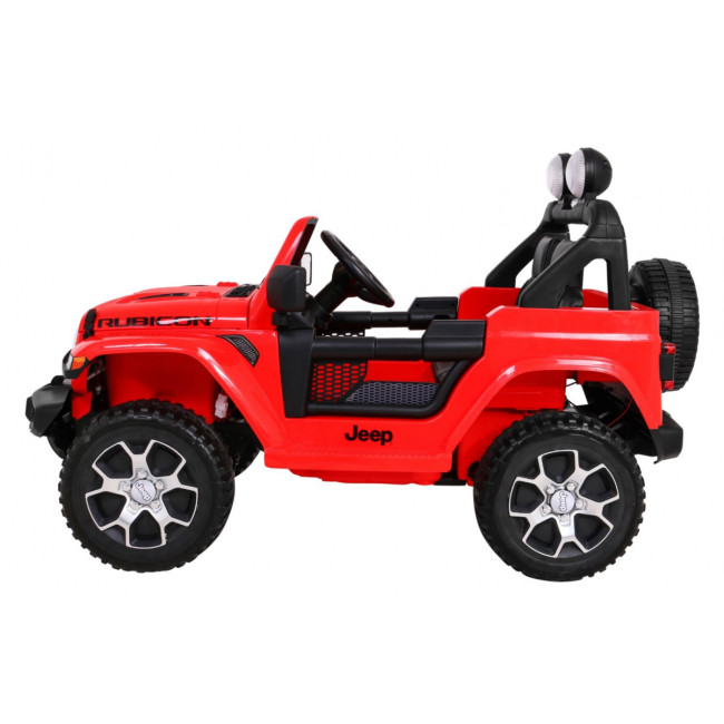 Детская аккумуляторная машинка Jeep Wrangler Rubicon Красная