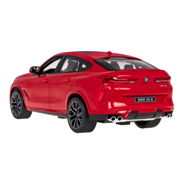 BMW X6 M красный RASTAR модель 1:14 Автомобиль дистанционного управления + пульт 2,4 ГГц
