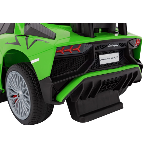 Детский толокарь Lamborghini Aventador SV Зеленый