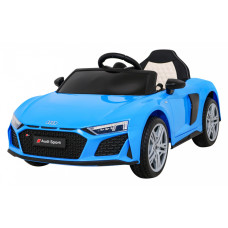 Детская аккумуляторная машинка Audi R8 LIFT Синяя