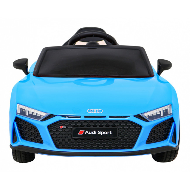 Детская аккумуляторная машинка Audi R8 LIFT Синяя