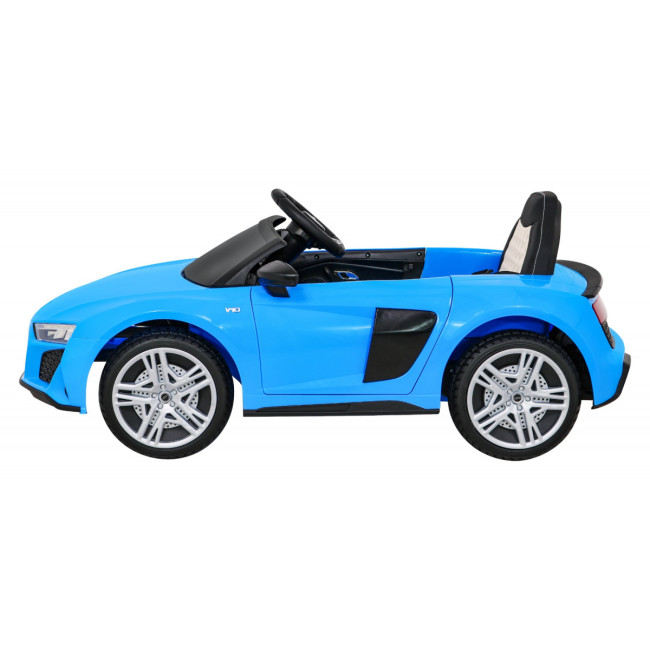 Детская аккумуляторная машинка Audi R8 LIFT Синяя