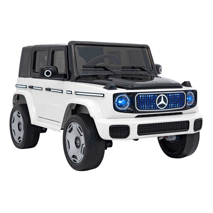 Детский аккумуляторный автомобиль Mercedes Benz EQG White
