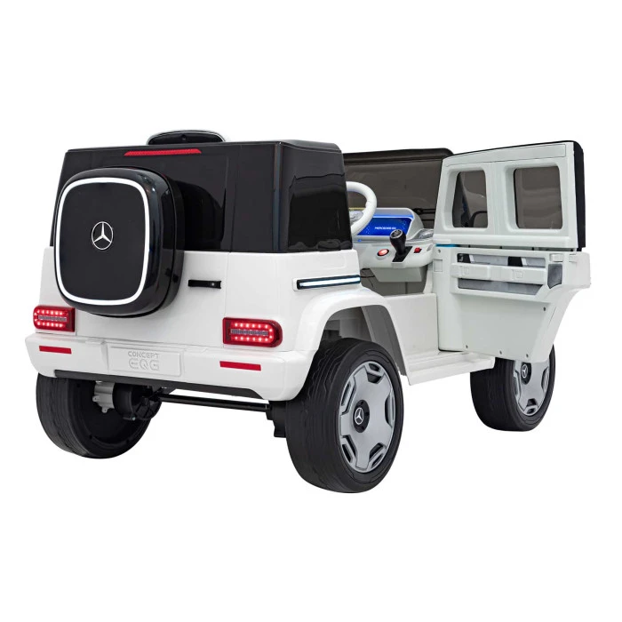 Детский аккумуляторный автомобиль Mercedes Benz EQG White