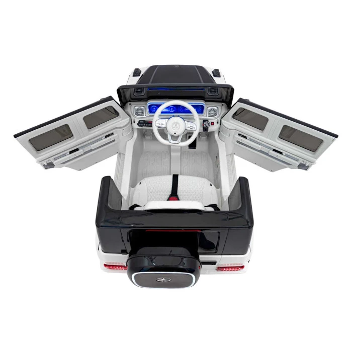 Детский аккумуляторный автомобиль Mercedes Benz EQG White