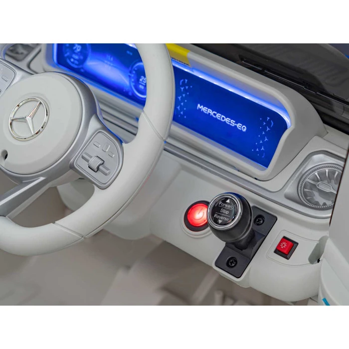 Детский аккумуляторный автомобиль Mercedes Benz EQG White