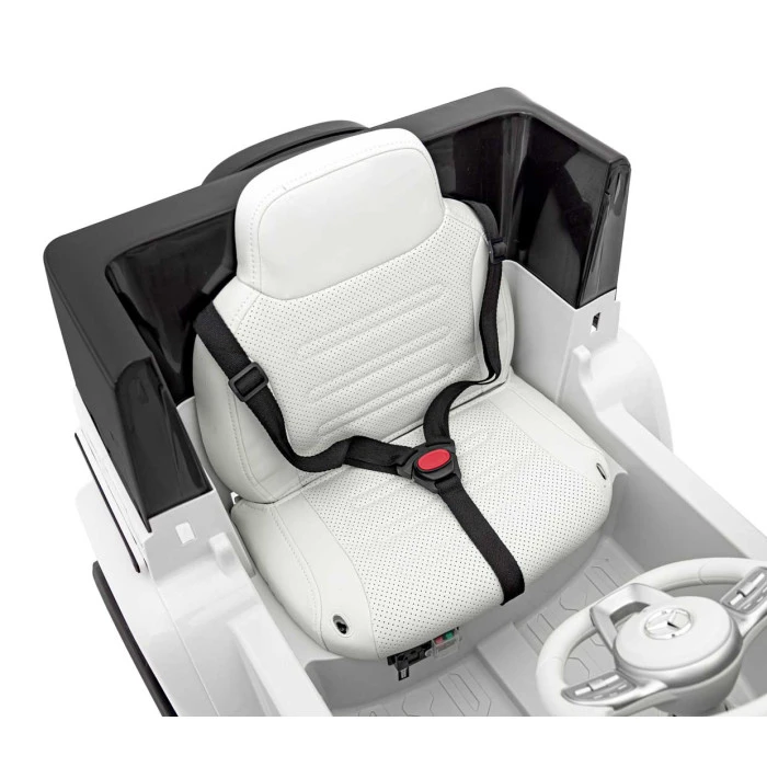 Детский аккумуляторный автомобиль Mercedes Benz EQG White
