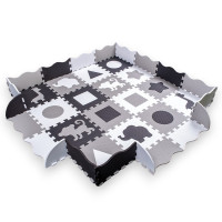 Пенопластовый пазл с манежем inSPORTline Trastino 30,5x30,5x1 см, 36 шт