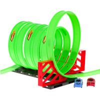 Экстремальный гоночный трек для детей 3+ Элементы конструкции 27 шт. + 2 раллийные машины + 6 петель