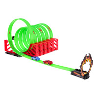 Экстремальный гоночный трек для детей 3+ Элементы конструкции 27 шт. + 2 раллийные машины + 6 петель