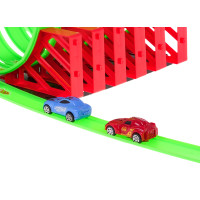 Экстремальный гоночный трек для детей 3+ Элементы конструкции 27 шт. + 2 раллийные машины + 6 петель