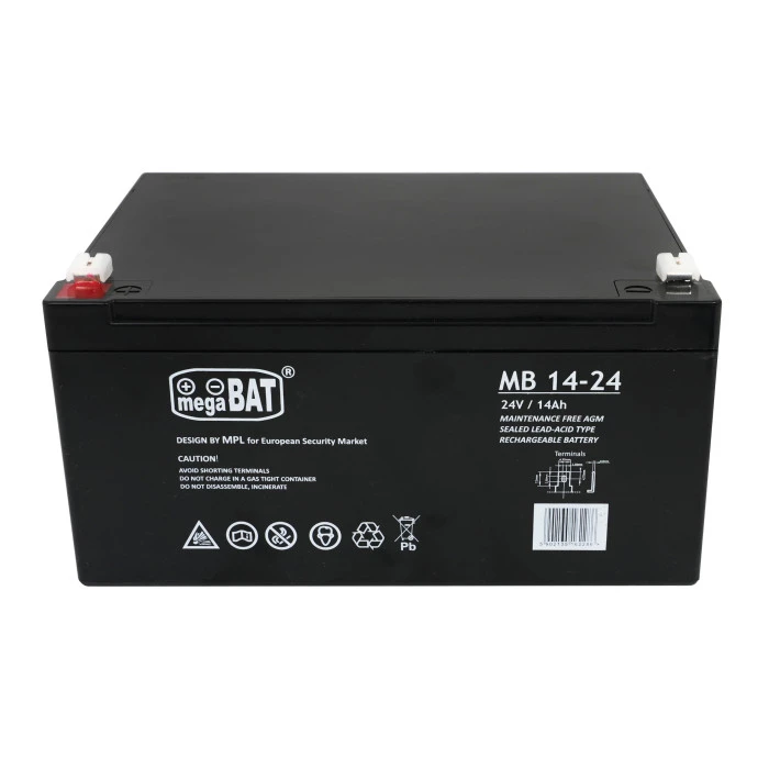 Гелевий акумулятор 24V/14AH для дитячих електромобілів