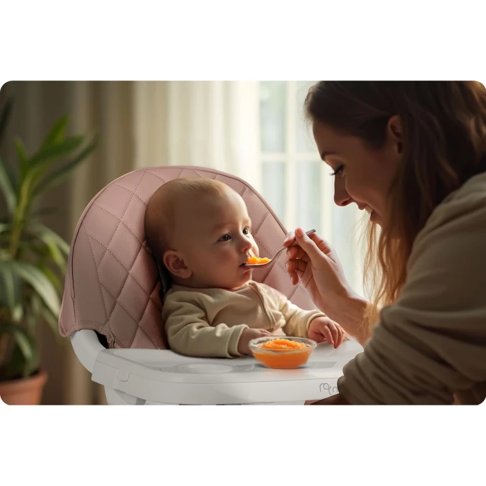 Стільчик для годування Nukido Lilo рожевий