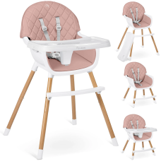 Стульчик для кормления Nukido Lilo розовый
