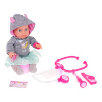 Інтерактивна лялька Маруся + аксесуари лікаря для дітей 3+