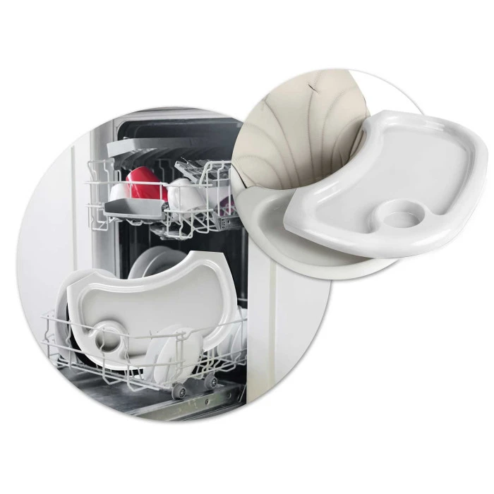 Стульчик для кормления со столиком Ricokids Milo серый