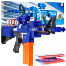 Детское автоматическое ружье 8+ Blaze Storm 20 длинных пенопластовых шаров + прицел
