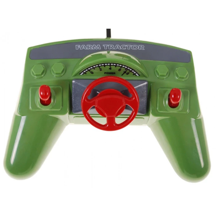 Дитячий екскаватор з причепом Ramiz QY8301AR зелено-червоний