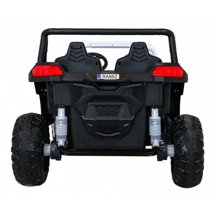 Дитячий акумуляторний баггі для 2 дітей Білий