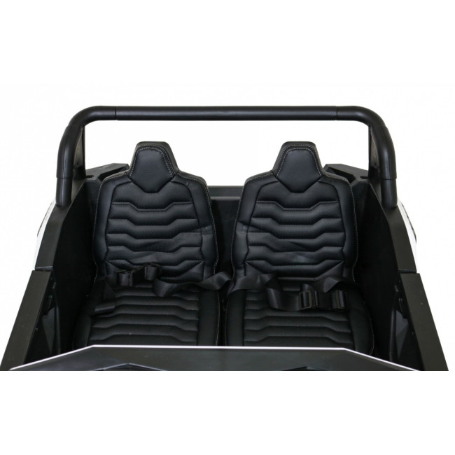 Детский аккумуляторный багги для 2 детей Белый