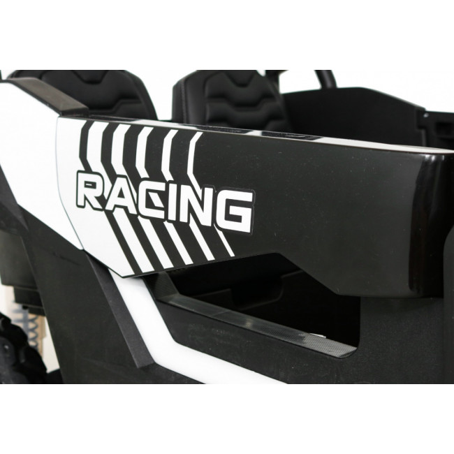 Детский аккумуляторный багги для 2 детей Белый