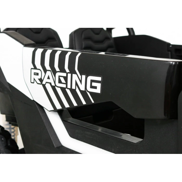 Дитячий акумуляторний баггі для 2 дітей Білий