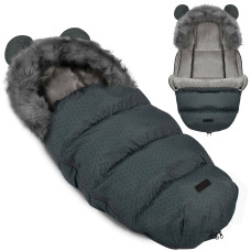 Конверт Elmi Ricokids для коляски и санок, графитовый