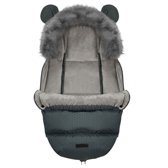 Конверт Elmi Ricokids для коляски и санок, графитовый