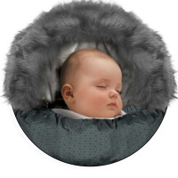 Конверт Elmi Ricokids для коляски и санок, графитовый