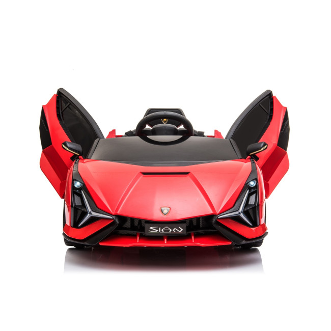 Lamborghini SIAN на аккумуляторе для детей Красный + Пульт + EVA + Free Start + Audio LED