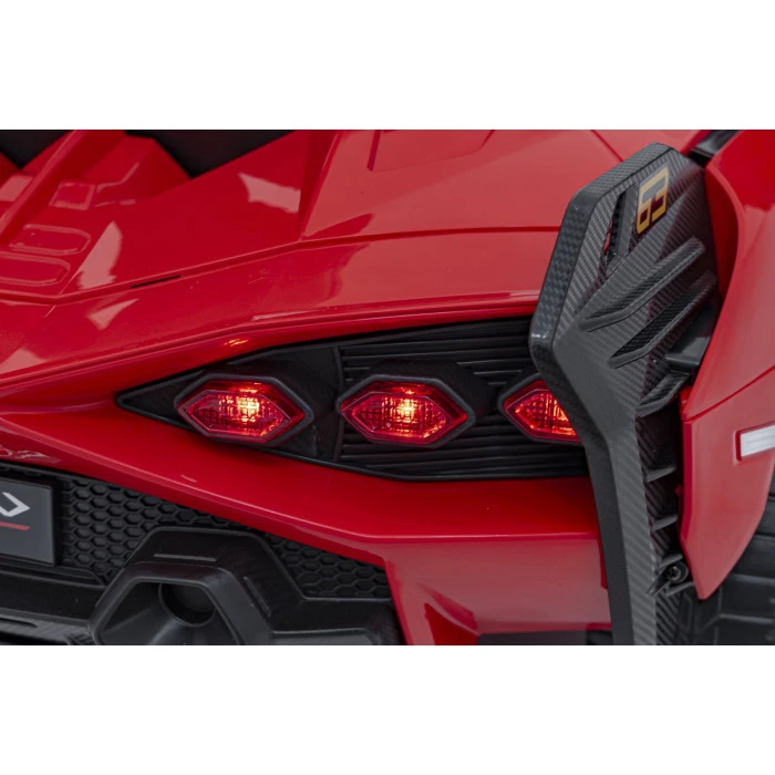 Lamborghini SIAN на аккумуляторе для детей Красный + Пульт + EVA + Free Start + Audio LED