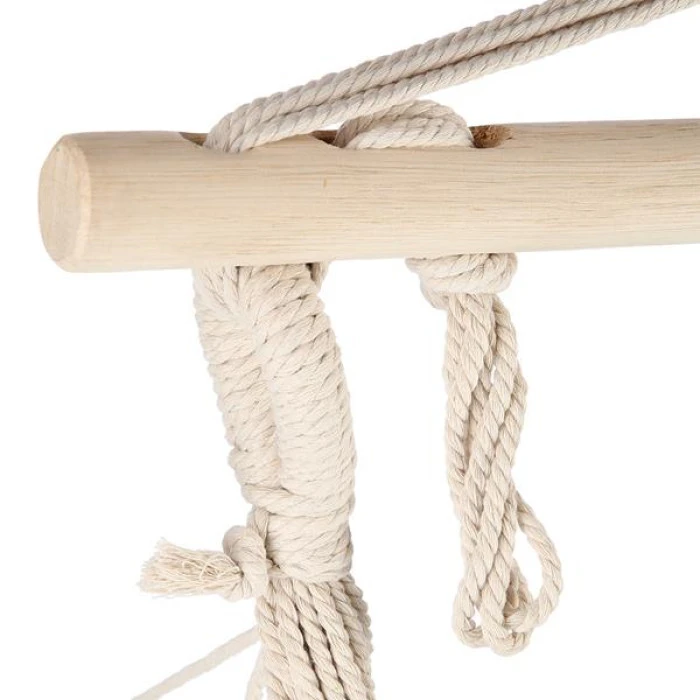 Гамак-кресло подвесное одноместное NILS CAMP NC3107, 103 х 99 см - зелено-синее