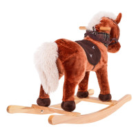 Лошадка Ramiz TM151, коричневая