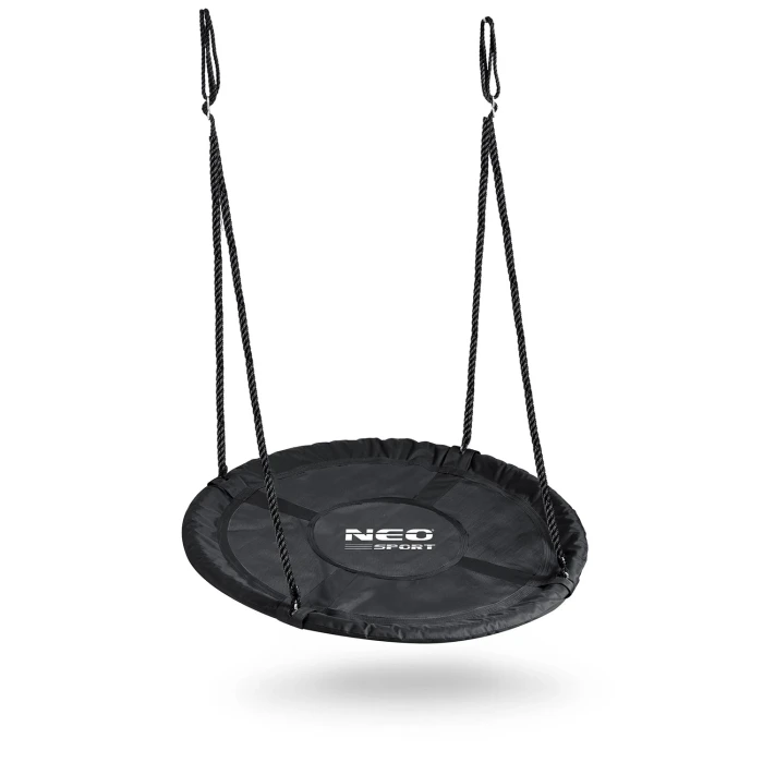 Гойдалка Neo-Sport NS-103 Гніздо лелеки 110 см, чорна