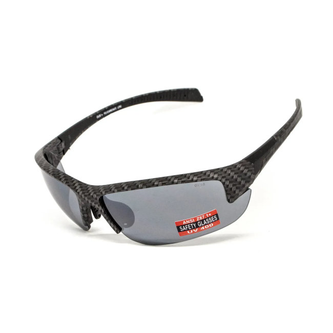 Окуляри захисні Global Vision Hercules-7 Carbon, сірі