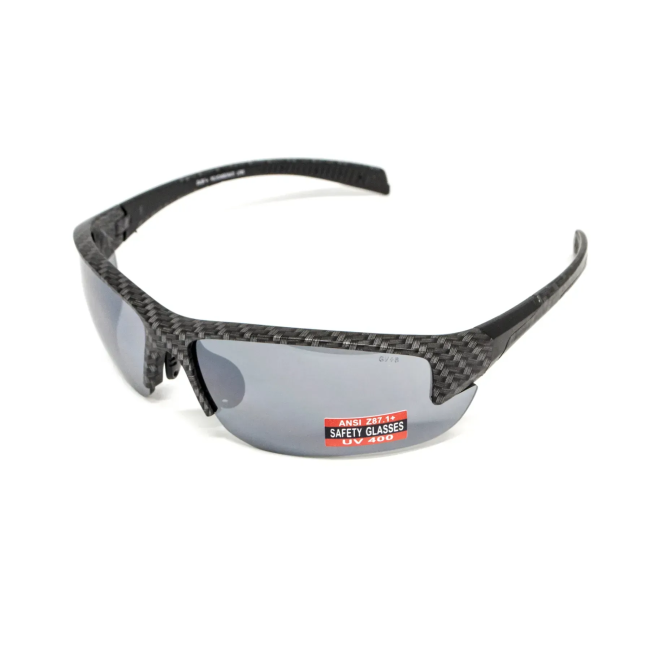 Окуляри захисні Global Vision Hercules-7 Carbon, сірі