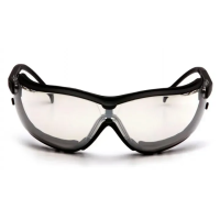 Окуляри захисні з ущільнювачем Pyramex V2G Anti-Fog, світло-коричневі