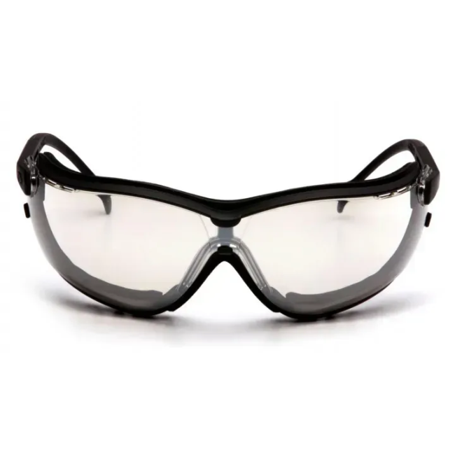 Окуляри захисні з ущільнювачем Pyramex V2G Anti-Fog, світло-коричневі