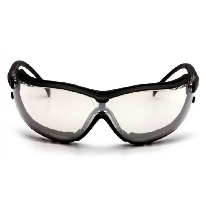 Очки защитные с уплотнителем Pyramex V2G Anti-Fog, светло-коричневые.