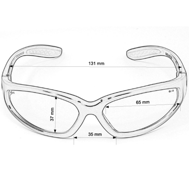 Окуляри захисні фотохромні Global Vision Hercules-1 Photochromic, прозорі