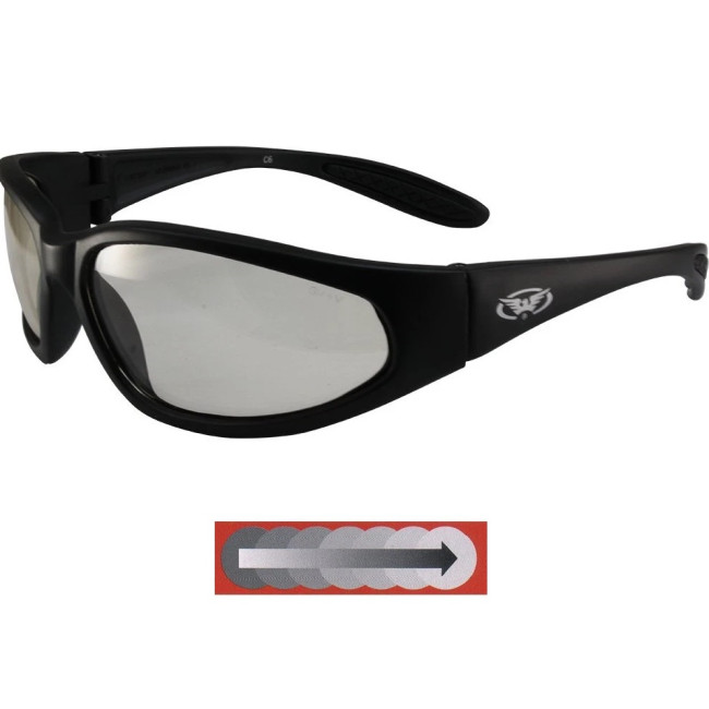 Окуляри захисні фотохромні Global Vision Hercules-1 Photochromic, прозорі