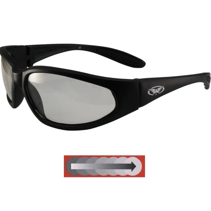 Окуляри захисні фотохромні Global Vision Hercules-1 Photochromic, прозорі