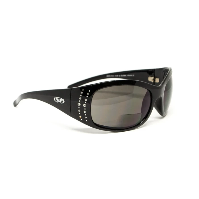 Очки защитные бифокальные Global Vision Marilyn-2 Bifocal (+3.0), черные