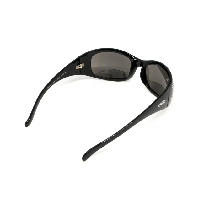 Окуляри захисні біфокальні Global Vision Marilyn-2 Bifocal (+3.0), чорні