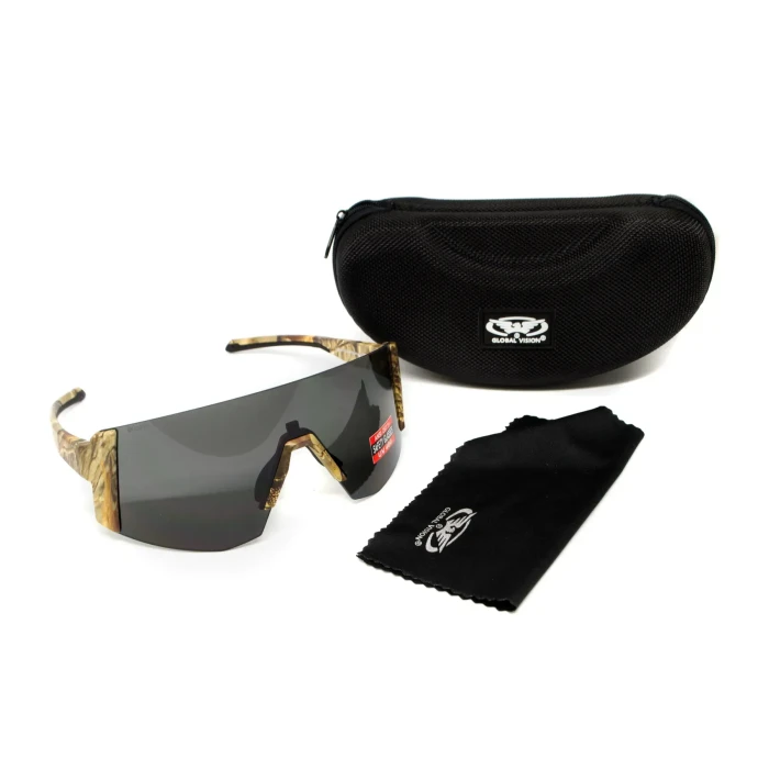Очки защитные Global Vision Astro Camo, серые