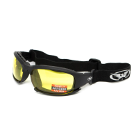 Очки защитные с уплотнителем Global Vision Assault Anti-Fog, желтые