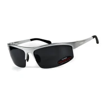 Окуляри поляризаційні BluWater Alumination-5 Silver Polarized, чорні