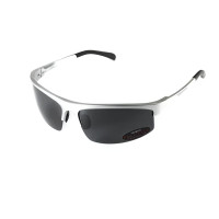 Окуляри поляризаційні BluWater Alumination-5 Silver Polarized, чорні
