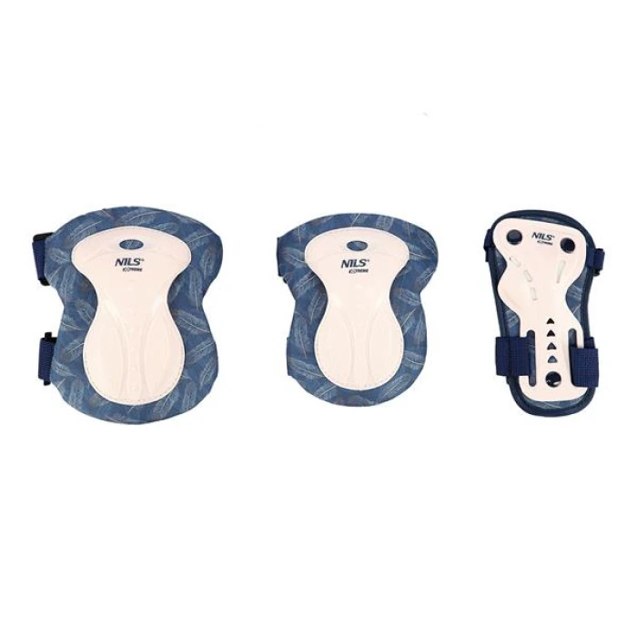 Комплект протекторов размер L NILS EXTREME H727 светло-розовый